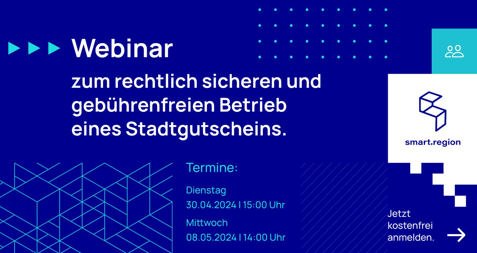 Webinar zum rechtlich sicheren und gebührenfreien Betriebs eines Stadtgutscheins